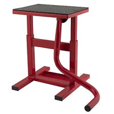 Universal Enduro Offroad Motorcycle Cross Center Stand Red