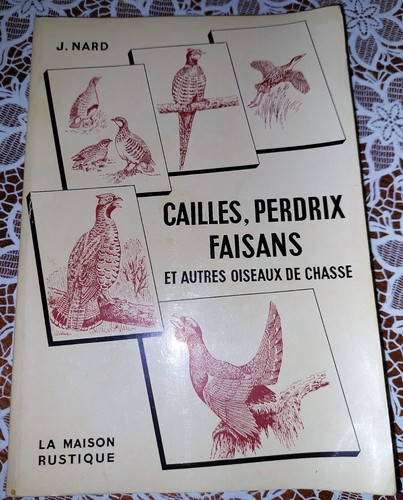Livre chasse cailles perdrix - livre,