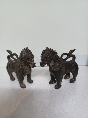 Bronze miniature sculpture - bronze,