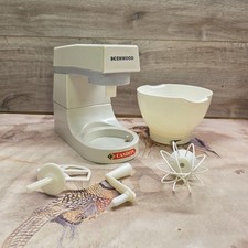 Vintage Kenwood Chef Mixer Childs Toy 1980's With Bowl & Attachments Casdon Eng