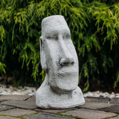 Statue tête moai - statue,