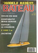 MODEL REDUCED BOAT N°319 SOFT SOLDER / SILK SAILS / THE HYACINTH