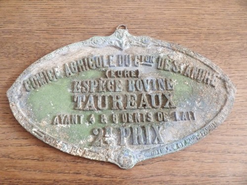 Rare plaque ancienne concours - rare,