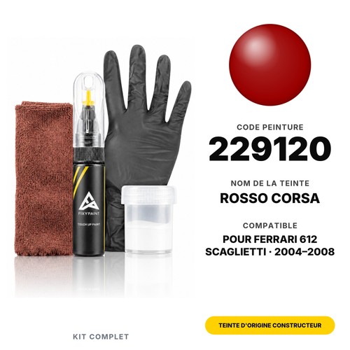 Peinture retouche pour ferrari - retouche,