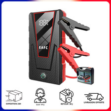 Booster de Batterie 12 Volts Démarreur Urgence Voiture Portable 1200-2000 A