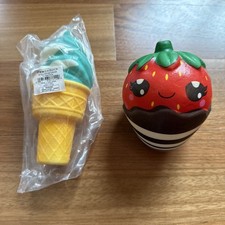 Strawberry & Ice cream Stress Relief Toys Anti-Stress Ball