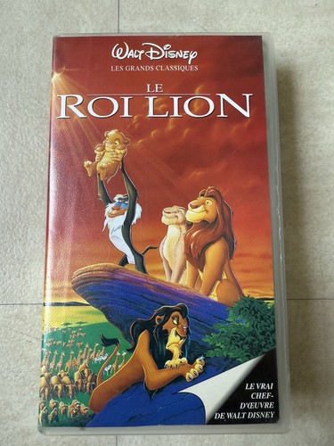 Cassette vidéo vhs - k7, roi