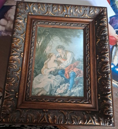Tableau encadré scène