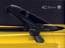 Catalogue Brochure Alfa Romeo 4C Spider 01/2015 France