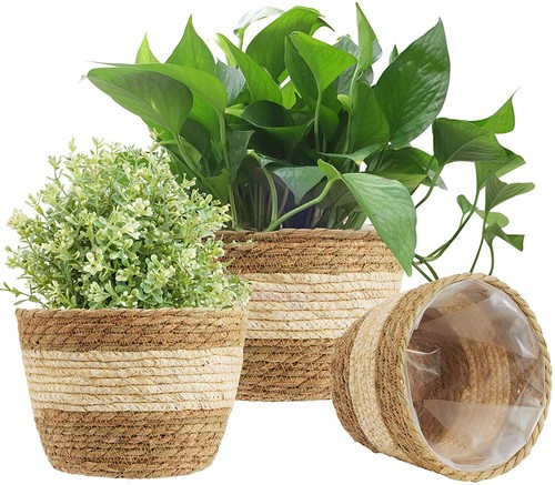 3pcs panier jardinière en - panier,