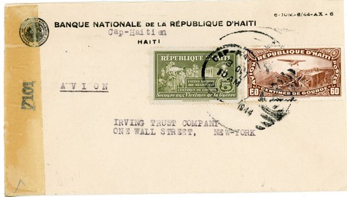 Haiti ra2 postal - haiti, sc#ra2
