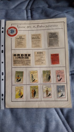 Timbres patriotiques guerre - patriotiques,