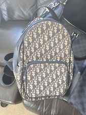 Dior Mini Rider Sling Bag Beige and Black Dior Oblique Jacquard 100% Authentic