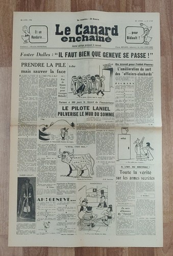 Canard enchainé 1749 - le, du