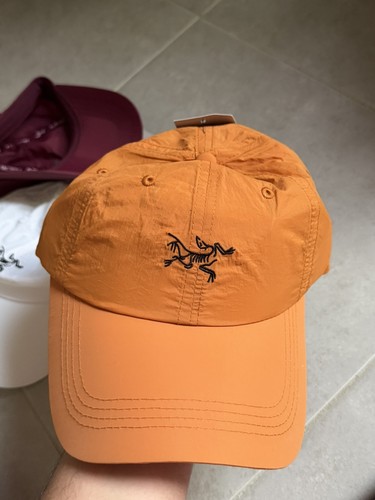 Cap arc teryx orange - orange,