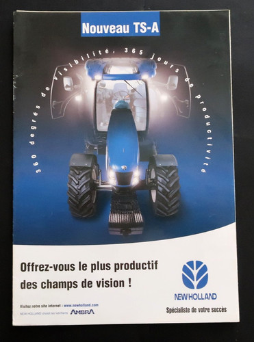 Brochure depliant new holland - brochure,