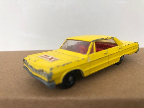 Chevrolet impala taxi matchbox - impala,