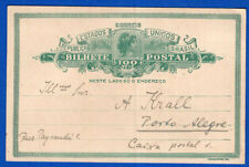 BRAZIL, POSTAL STATIONERY, 1924 MARQUES DE SOUZA TO PORTO ALEGRE, NICE!