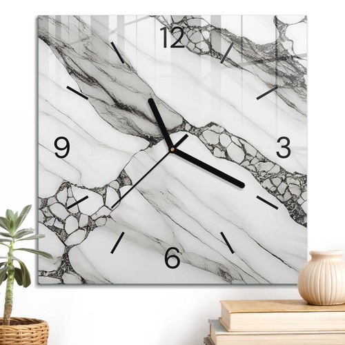 Horloge verre trempé - en,