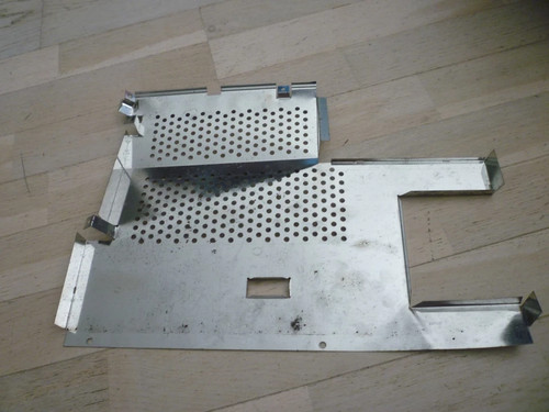Plaque métal pour amiga 500 - métal,
