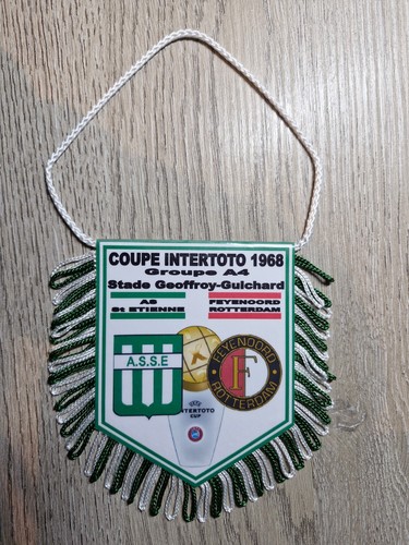 Fanion coupe intertoto 1968 - coupe,