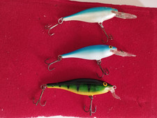 LOT 3 RAPALA SHAD RAP 2 GRAND