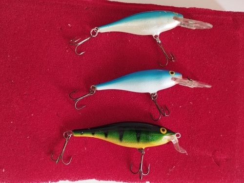 Lot rapala shad rap grand - lot,