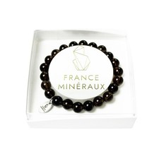 Bracelet Quartz Fumé - Perles