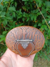 Tabatière Buis Datée 1702