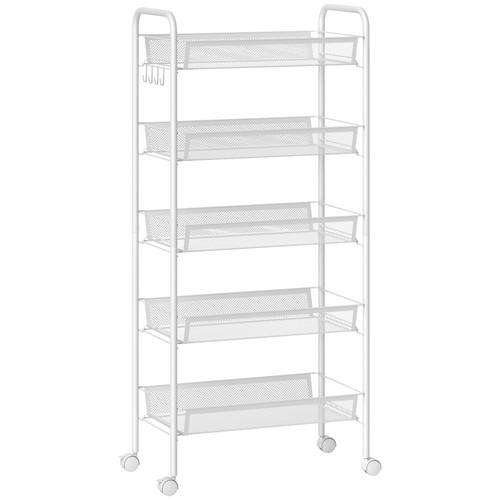 Homcom chariot rangement - homcom,