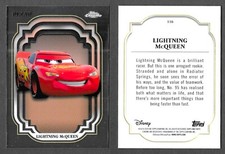 Topps Chrome Disney 2024 #116 Lightning McQueen Cars Card