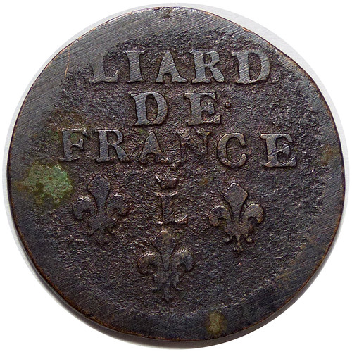 Louis xiv liard - xiv, france