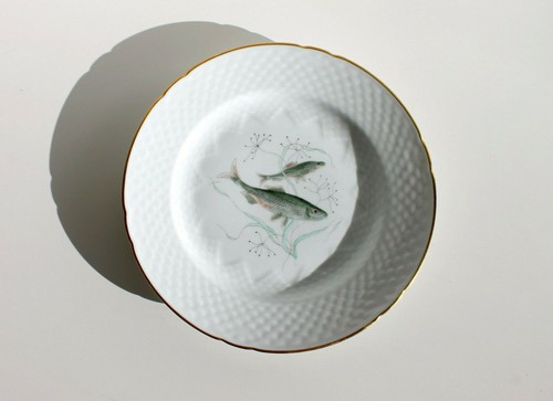 Ancienne assiette copenhague - ancienne,