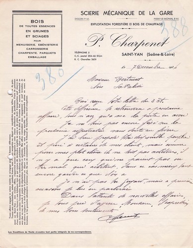 Saint yan scierie charpenet - 71,