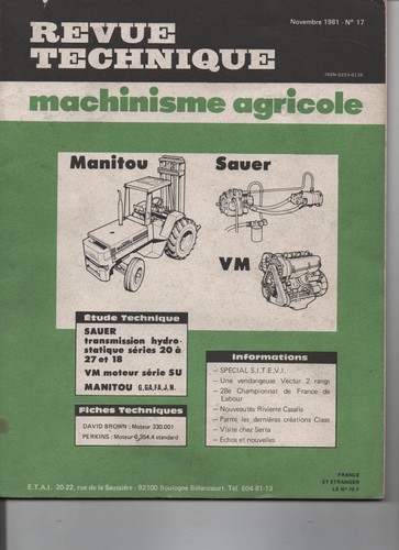 Manitou transmission sauer - manitou, +