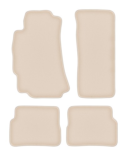 Tapis sol velours beige - tapis, en