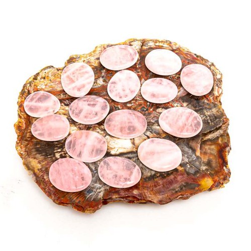 Galet quartz rose qualité - galet,
