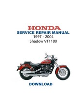 1997-2004 Honda Shadow VT1100 Service Repair Manual | DOWNLOAD