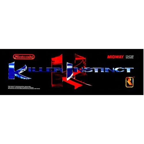 Killer instinct arcade marquee - killer,