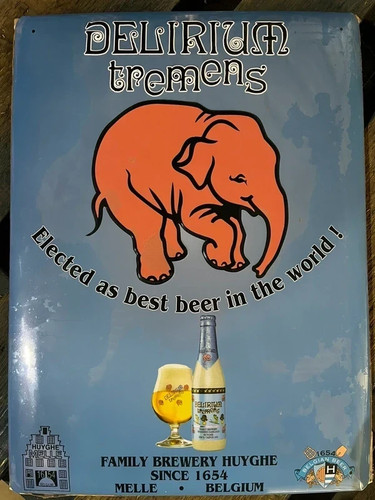 Panneau publicitaire bières - panneau,