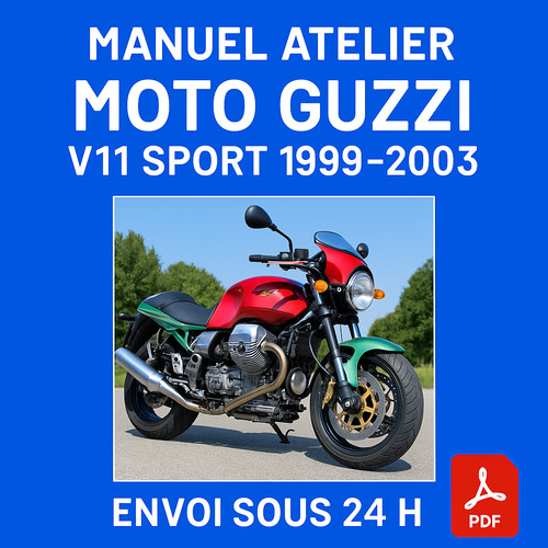 Manuel atelier moto guzzi v11 - guzzi,