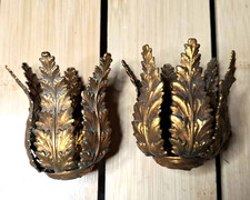 2  ANCIENS GLANDS EN  LAITON