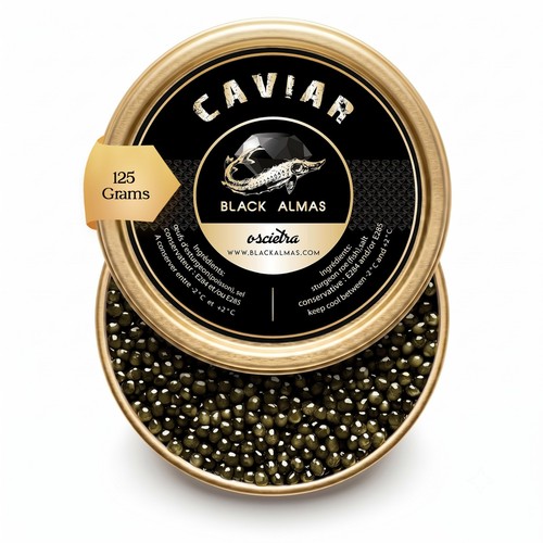 Caviar osciètre 125g - caviar,