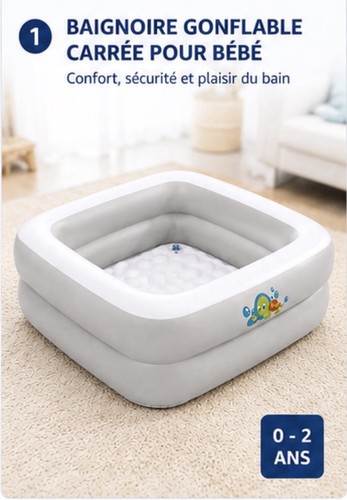 Bestway baignoire gonflable - baignoire,