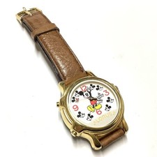 Montre SEIKO LORUS années 90 Disney Mickey Mouse Melody Quartz pile remplacée