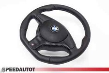 Tuning Volant en cuir aplati pour BMW E46 M avec couvercle et airbaG