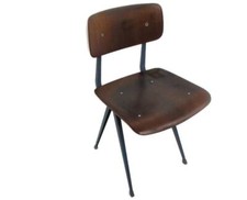 Friso Kramer Brown Result chair Ahrend De Cirkel fifties retro, finn juhl Eames 