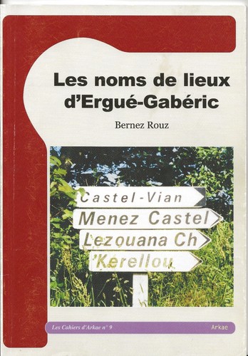 Livre les noms lieux - noms, de
