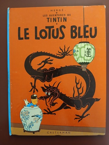 Herge lotus bleu les - lotus, bleu-les