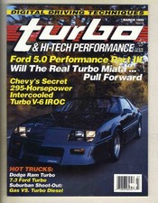 [c8003] 90.3 TURBO & HI-TECH PERFORMANCE/Zender FACT4, Skyline GT-R, IROC Turbo